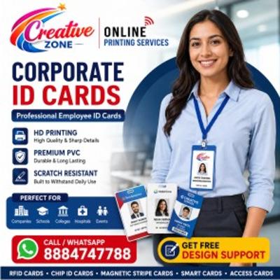 Corporate ID Card | Access Card | Companies | Events | Creative Zone ID Cards | 684